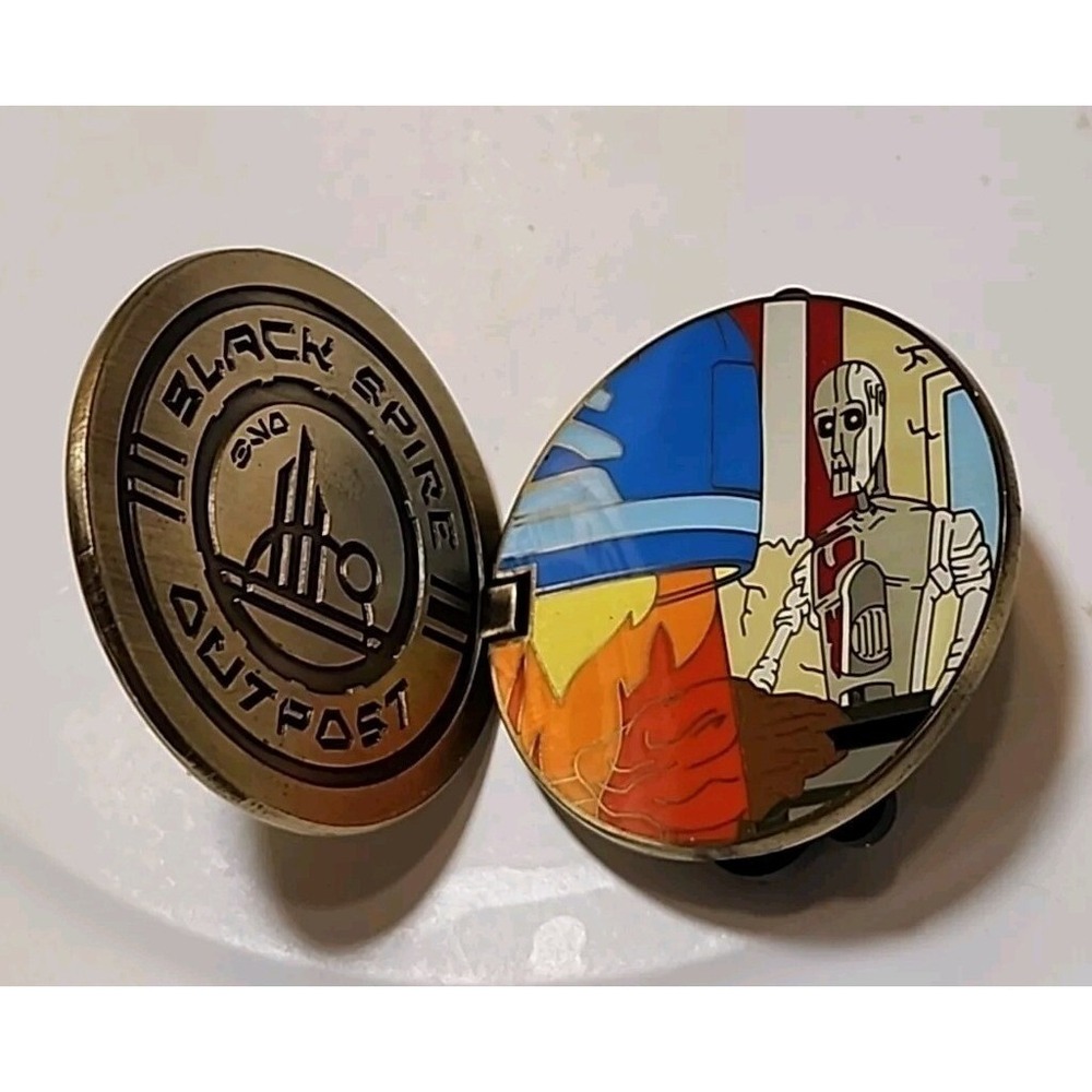 Disney Star Wars Galaxy's Edge Aurebesh Signs Ronto Roasters LE 3000 Pin 159501